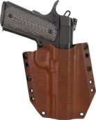 1911 Brown Leather Hybrid OWB - 5"