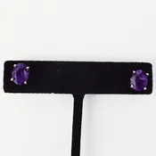 14k Gold and Amethyst Earrings — Turkey Mountain Traders