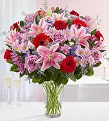 The Adoring Love Bouquet In Vase