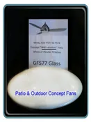 Concept I & II Wet Location GF577 Replacement Glass