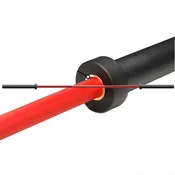 7' Olympic Power Bar - 2,000lb, 28mm, Red