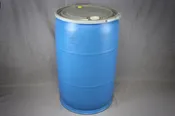 55 Gallon Open Top Blue Poly HDPE Drum – Reconditioned