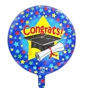 Blue Stars Congrats Mylar