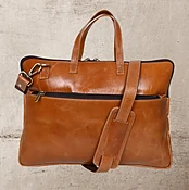 ARDAN Genuine Leather 15Inch Laptop Sleeve Bag Sleek Design Office Handbag AL12B