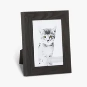 Arber Opaque Black Photo Frame