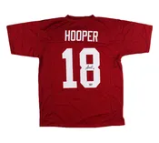 Austin Hooper Signed Stanford Custom Red Jersey