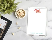 Medium Lucite: Good Vibes — a little card company
