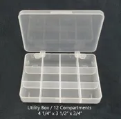 Anglers Image Utility Box (Small with 12 Compartments)