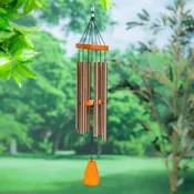 27" H Avria Hand Tuned Wind Chime, Ode to Joy From Beethoven's Symphony No.9