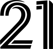613 MLS 8-inch Number - Black