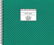 73. Spiral Book 6-stave Passantino Manuscript Paper