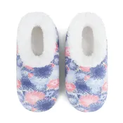Snoozies Womens Blissful Print Slippers