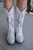 Bandidas Boot in Winter White