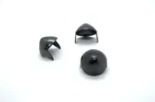 Standard Black Metal Size13 Cone Studs