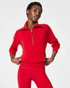 Air-essentials 1/2 Zip-Spanx Red