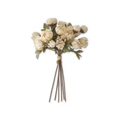 10" Cream Dahlia Bundle