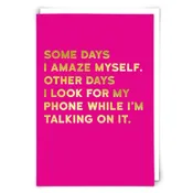 Amaze Greetings Card
