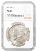 1901-O Morgan Dollar NGC MS-63 - Rarcoa | Rare Coin Company of America, Inc