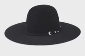 6x Tacchino Fur Felt Hat Black