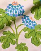 Casia Flowers Fabric - Soft Pink