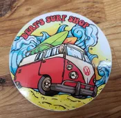 Bert’s Hippie Bus w Crashing Wave Sticker