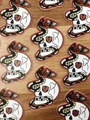 Andy May + Golden Gems Death And Fortune Sticker