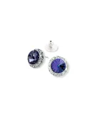 13mm - Tanzanite - Pierced Performance Earrings