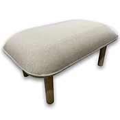 Used 31"W QT Lounge Ottoman In Grey
