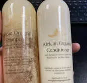 AFRICAN ORGANIC SHAMPOO & CONDITIONER