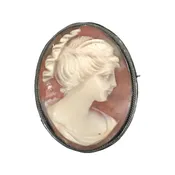 British Cameo Brooch