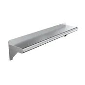08″ X 30″ Stainless Steel Wall Mount Shelf