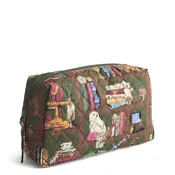 Vera Bradley Medium Cosmetic-Hogwarts Library