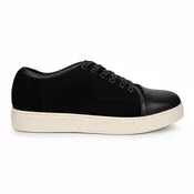 Ike Behar Men's Suede Round-Toe Sneaker