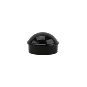 BLACK POST CAP PRESSED STEEL