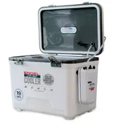 Engel Coolers Livebait Cooler 19Qt White With Aerator + Net ENGLBC19-N