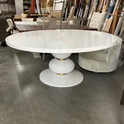72" Round TOV Arianna Dining Table