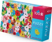 100-pc Fuzzy Puzzle/Bunny