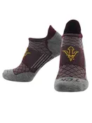 Arizona State Sun Devils Tour No Show Tab Socks - Made in USA