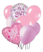 BABY GIRL BALLOON BOUQUET