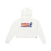 1912 Jayhawk Cropped Hoodie , Charlie Hustle