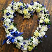 Blue Open Heart