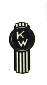 Decal - Kenworth logo decal for grill - black or red
