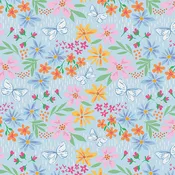 Art Gallery rayon daisy flying wild cloud