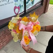 “ vibrant spring box “ — Vanelys Flowers and Gifts