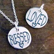 Blessed & Loved Charm