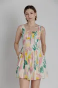 APOLLO MINI DRESS W/TIES