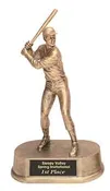 Antique Gold Resin Sport Trophies