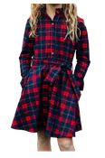 Alpine Lodge Kids Flannel Dress