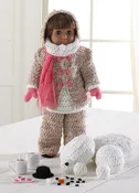 18" Doll Winter Fun Crochet Pattern