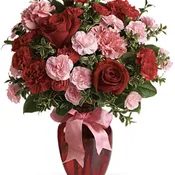 Dance with Me Bouquet with Red Roses